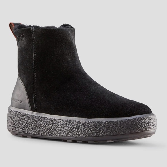 Cougar Broom Suede Genuine Lambswool Waterproof Winter Boot - black - Picture 2 of 9